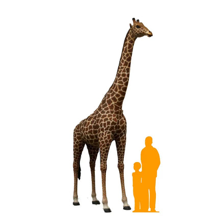 Full Size Giraffe Life Size Statue LM Treasures - H