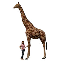 Full Size Giraffe Life Size Statue - LM Treasures 