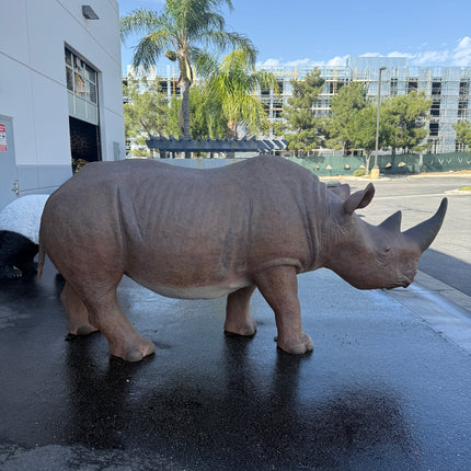 Rhinoceros Life Size Statue