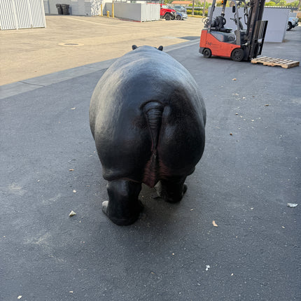 Hippo Life Size Statue