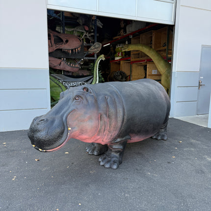 Hippo Life Size Statue