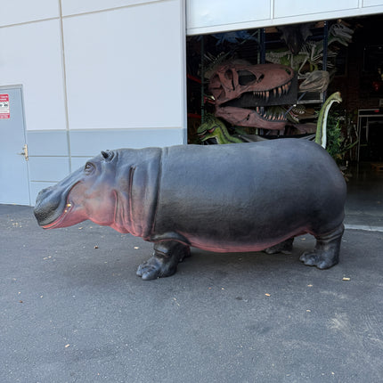 Hippo Life Size Statue