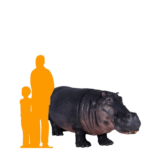 Hippo Life Size Statue LM Treasures - H