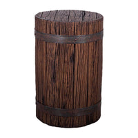 Pirate Stool Barrel Life Size Statue - LM Treasures 