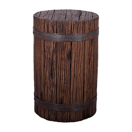 Pirate Stool Barrel Life Size Statue - LM Treasures 