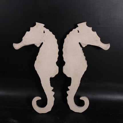 Large Seahorse Set Statue