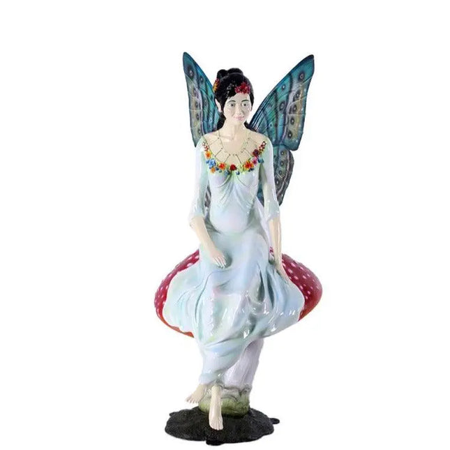 Fairy With Mushroom Over Sized Statue LM Treasures - H