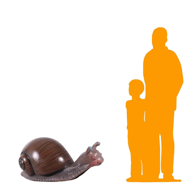 Garden Snail Life Size Statue LM Treasures - H