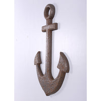 Large Anchor Life Size Statue - LM Treasures 