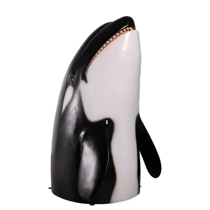 Breaching Killer Whale Orca Life Size Statue LM Treasures - H