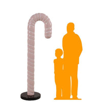 Large Pink Cushion Candy Cane Statue - LM Treasures 