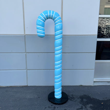 Large Blue Cushion Candy Cane Statue LM Treasures - H