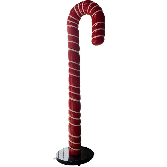 Jumbo Red Cushion Candy Cane Statue LM Treasures - H
