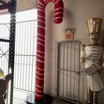 Jumbo Red Cushion Candy Cane Statue - LM Treasures 