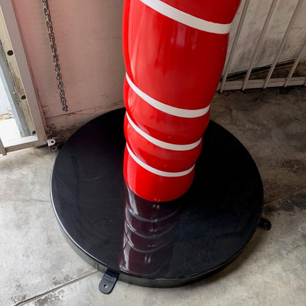 Jumbo Red Cushion Candy Cane Statue - LM Treasures 