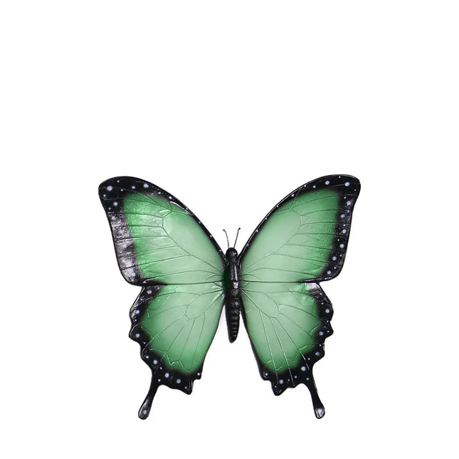 Green Butterfly Insect Wall Decor Statue LM Treasures - H