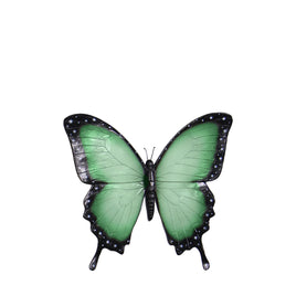 Green Butterfly Insect Wall Decor Statue