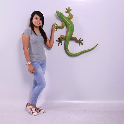 Large Gecko Lizard Life Size Statue