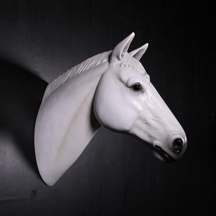 White Horse Head Statue - LM Treasures 