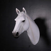 White Horse Head Statue - LM Treasures 