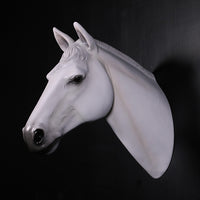 White Horse Head Life Size Statue - LM Treasures 