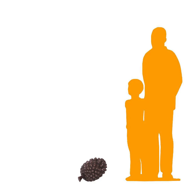 Large Pine Cone Decor Statue LM Treasures - H