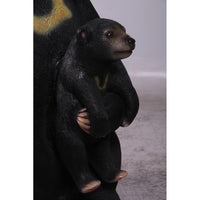 Sun Bear with Cub Life Size Statue - LM Treasures 