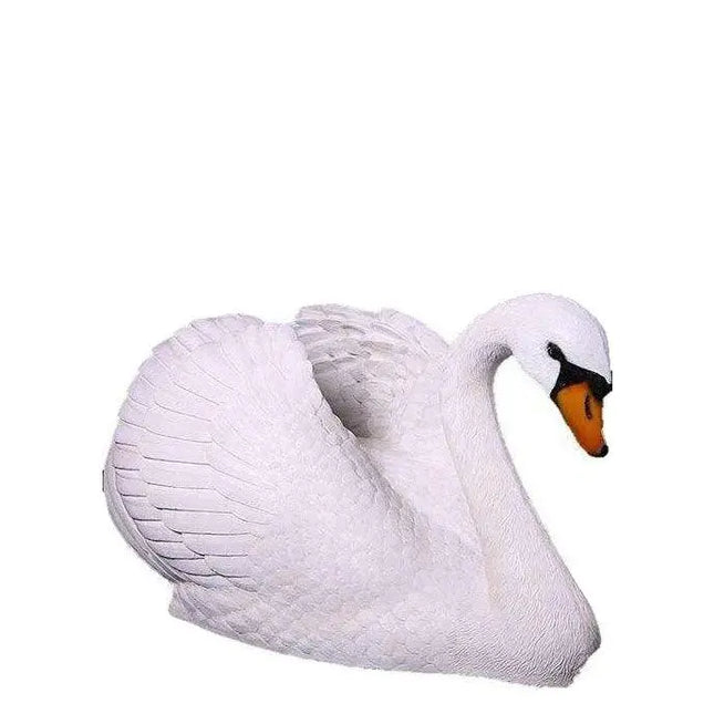 Large Swan Life Size Statue LM Treasures - H