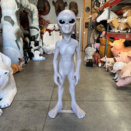 Alien Life Size Statue Out-of-This-World Extra Terrestrial