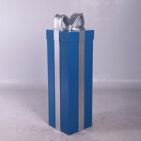 Blue Present With Ribbon Statue - LM Treasures 