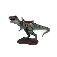 Baby T-Rex Dinosaur With Saddle Life Size Statue - LM Treasures 
