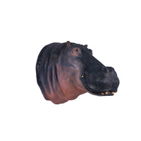 Large Hippo Head Life Size Statue - LM Treasures 