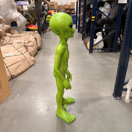 Green Alien Life Size Statue Out-of-This-World Extra Terrestrial LM Treasures - DT