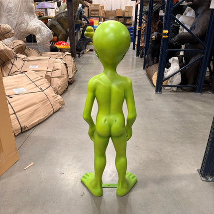 Green Alien Life Size Statue Out-of-This-World Extra Terrestrial LM Treasures - DT