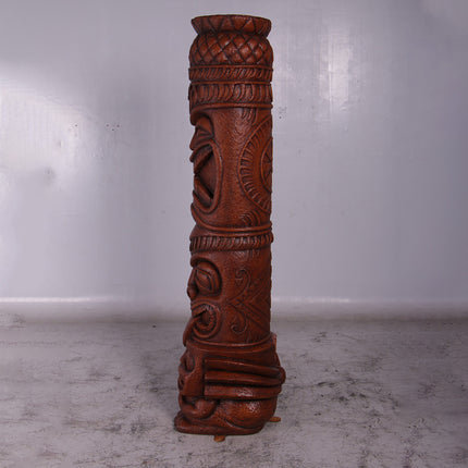 Large Grand Island Tiki Totem Life Size Statue