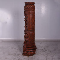 Large Grand Island Tiki Totem Life Size Statue