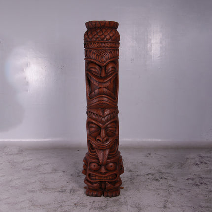 Large Grand Island Tiki Totem Life Size Statue