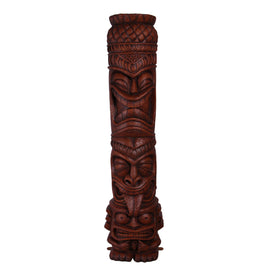 Large Grand Island Tiki Totem Life Size Statue