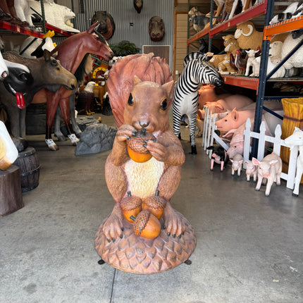 Large Squirrel Life Size Statue