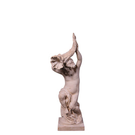 Cupid With Cornucopia Stone Life Size Statue