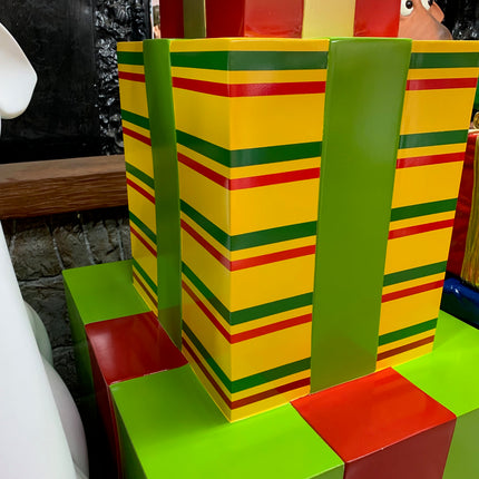 Stacked Gifts Over Sized Statue - LM Treasures 
