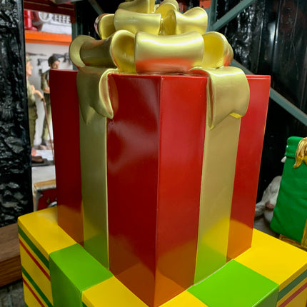 Stacked Gifts Over Sized Statue - LM Treasures 