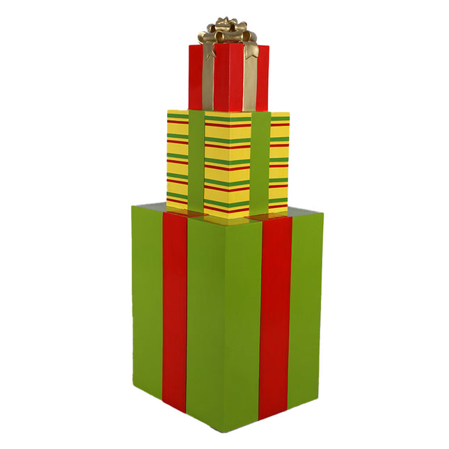 Stacked Gifts Over Sized Statue - LM Treasures 