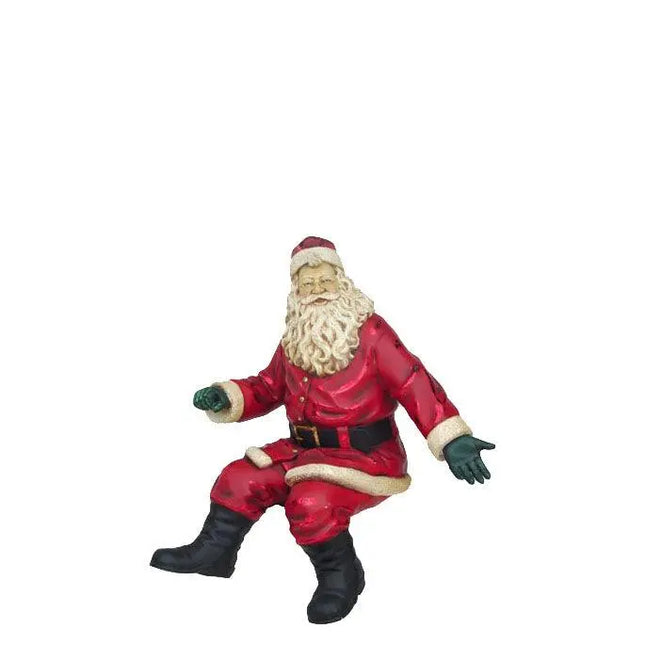 Sitting Santa Claus Small Christmas Statue LM Treasures - A