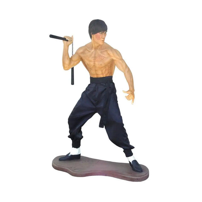 Kung-Fu Fighter Life Size Statue LM Treasures - A