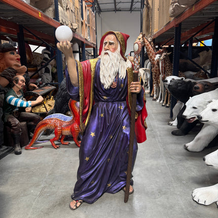 Merlin The Wizard Life Size Statue LM Treasures - A