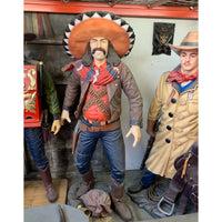 Cowboy With Sombrero Life Size Statue - LM Treasures 