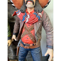 Cowboy With Sombrero Life Size Statue - LM Treasures 