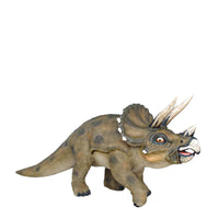 Large Walking Triceratops Dinosaur Statue - LM Treasures 