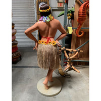 Hawaiian Hula Girl Life Size Statue - LM Treasures 
